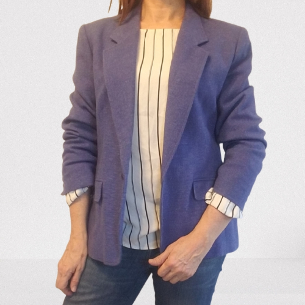 Pendleton Vintage Wool Blue Blazer